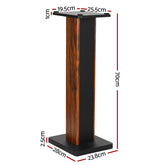 Alpha Speaker Stand 70cm 2pcs Chez Guru